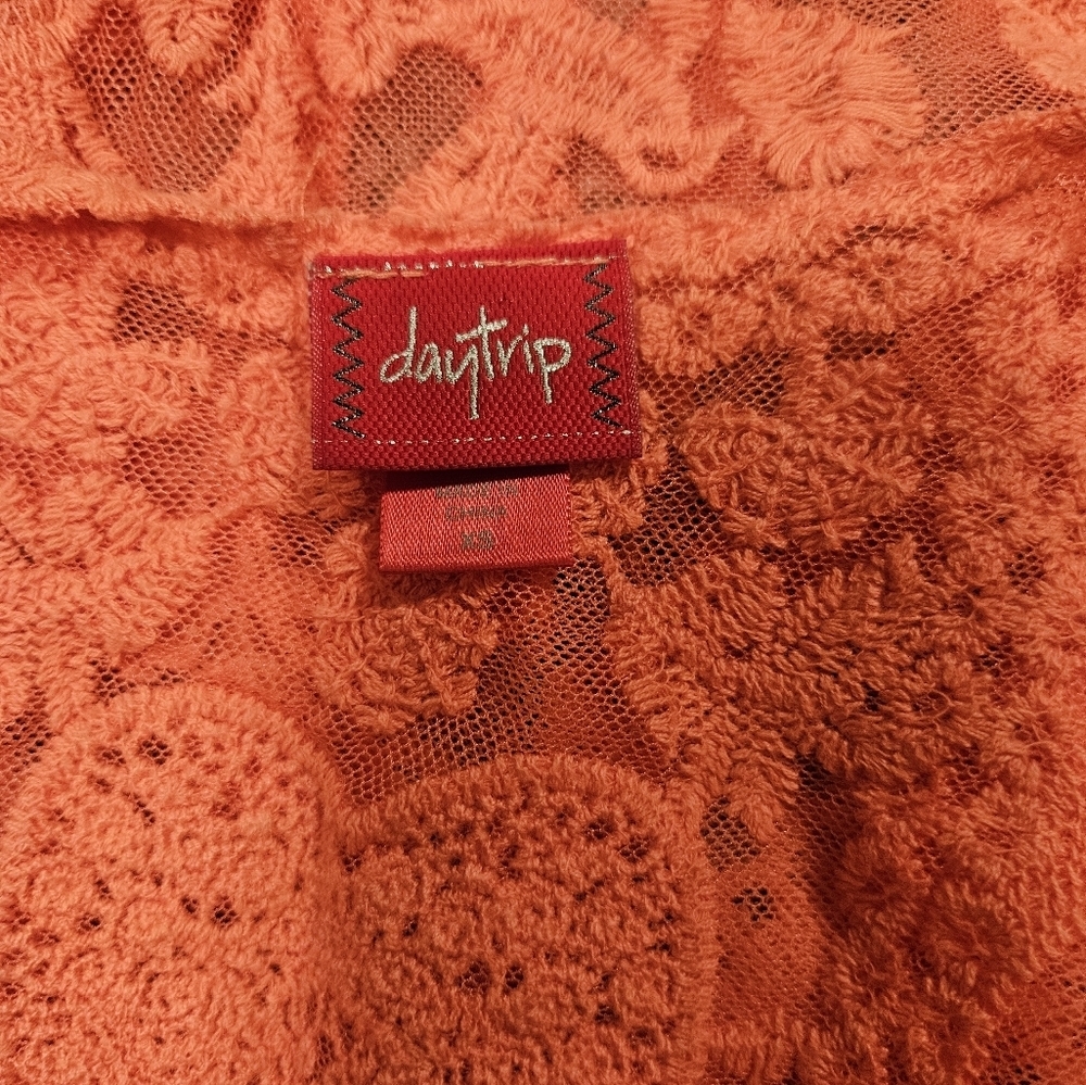 Daytrip Mesh Embroidered Through Tank Top - Picture 8 of 8